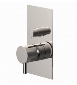 Ritmonio Diametro35 Bateria wannowo-prysznicowa podtynkowa stal nierdzewna E0BA0154INOX