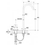 Ritmonio Diametro35 Bateria umywalkowa 2-otworowa chrom E0BA0125H3CRL