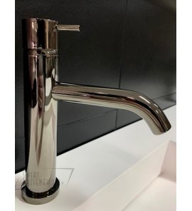   Ritmonio Diametro35 Bateria umywalkowa 1-otworowa czarny chrom E0BA0124CLCRB