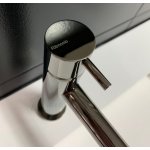   Ritmonio Diametro35 Bateria umywalkowa 1-otworowa czarny chrom E0BA0124CLCRB