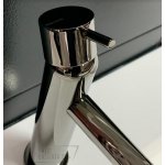   Ritmonio Diametro35 Bateria umywalkowa 1-otworowa czarny chrom E0BA0124CLCRB