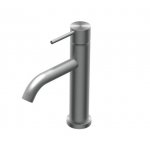 Ritmonio Diametro35 Bateria umywalkowa 1-otworowa stal nierdzewna E0BA0123CSINOX