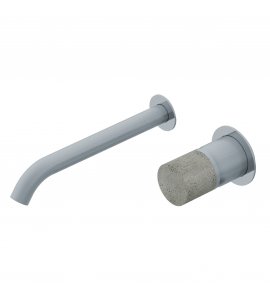 Ritmonio Diametro35 Concrete Bateria umywalkowa podtynkowa stal nierdzewna E0BA0117SPC