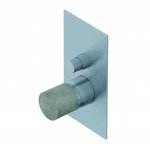 Ritmonio Diametro35 Concrete Bateria wannowo-prysznicowa podtynkowa stal nierdzewna E0BA0154INOX