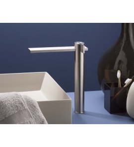 Ritmonio DOT316 Bateria umywalkowa jednootworowa stal nierdzewna PR50AF201INOX