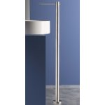 Ritmonio DOT316 Bateria umywalkowa stojąca stal nierdzewna PR50DF201INOX