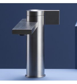 Ritmonio DOT316 Bateria umywalkowa jednootworowa stal nierdzewna PR50AA201INOX