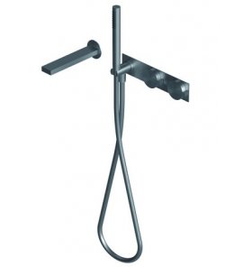 Ritmonio DOT316 Bateria wannowa podtynkowa stal nierdzewna PR50EC101INOX