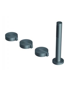 Ritmonio DOT316 Bateria wannowo-prysznicowa 4-otworowa stal nierdzewna PR50EG2B1INOX