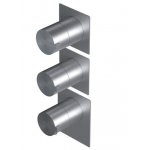 Ritmonio DOT316 Bateria wannowo-prysznicowa termostatyczna podtynkowa stal nierdzewna PR50HE201INOX