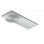   Ritmonio DOT316 Głowica prysznicowa stal nierdzewna 75A022INOX W MAGAZYNIE