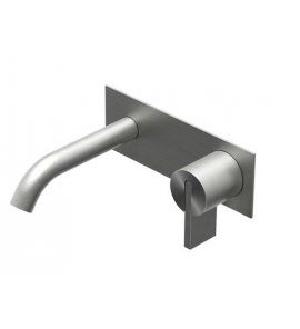 Ritmonio DOT316 Round Bateria umywalkowa podtynkowa stal nierdzewna PR50AL111INOX