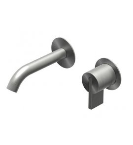 Ritmonio DOT316 Round Bateria umywalkowa podtynkowa stal nierdzewna PR50AL211INOX