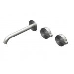 Ritmonio DOT316 Round Bateria umywalkowa podtynkowa stal nierdzewna PR50AK212INOX