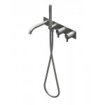 Ritmonio DOT316 Round Bateria wannowo-prysznicowa podtynkowa stal nierdzewna PR50EC103INOX