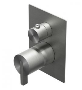 Ritmonio DOT316 Round Bateria wannowo-prysznicowa podtynkowa stal nierdzewna PR50GC101INOX