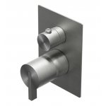 Ritmonio DOT316 Round Bateria wannowo-prysznicowa podtynkowa stal nierdzewna PR50GC101INOX