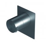 Ritmonio DOT316 Round Bateria wannowo-prysznicowa termostatyczna podtynkowa stal nierdzewna PR50HC101INOX