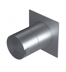 Ritmonio DOT316 Round Rozdzielacz 3-drożny podtynkowy stal nierdzewna PR50LB201INOX