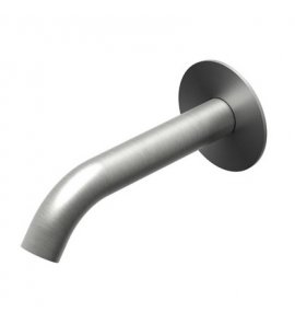 Ritmonio DOT316 Round Wylewka ścienna do umywalki stal nierdzewna PR50CA204INOX