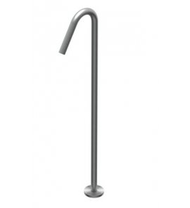 Ritmonio DOT316 Round Wylewka podłogowa do wanny stal nierdzewna E0BA0104H2INOX