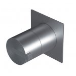 Ritmonio DOT316 Round Zawór podtynkowy stal nierdzewna PR50JB201INOX