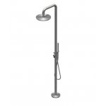 Ritmonio DOT316 Round Zestaw prysznicowy wolnostojący stal nierdzewna PR50DK202INOX