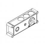   Ritmonio Element podtynkowy baterii umywalkowej E0BA0115SX W MAGAZYNIE!!