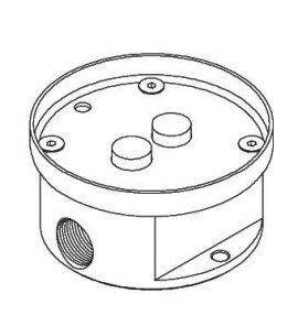 Ritmonio Element podtynkowy kolumny podumywalkowej RCMB201