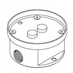 Ritmonio Element podtynkowy kolumny podumywalkowej RCMB201