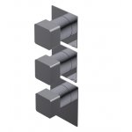 Ritmonio Glitter Bateria natryskowa podtynkowa termostatyczna chrom PR47HE211CRL