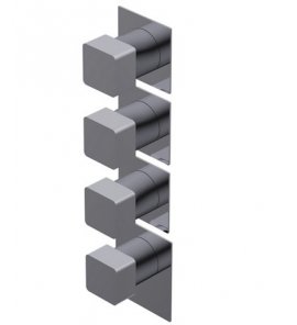 Ritmonio Glitter Bateria natryskowa podtynkowa termostatyczna chrom PR47HG211CRL