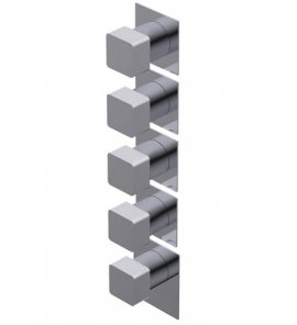 Ritmonio Glitter Bateria natryskowa podtynkowa termostatyczna chrom PR47HJ211CRL