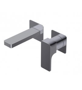 Ritmonio Glitter Bateria umywalkowa ścienna podtynkowa chrom PR32AL201CRL