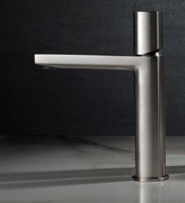    Ritmonio Haptic Bateria umywalkowa 1-otworowa szczotkowana PR43AU201IX