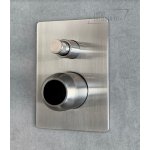   Ritmonio Haptic/Taormina Bateria wannowo-prysznicowa podtynkowa element zewnętrzny szczotkowany PR43GN101IX