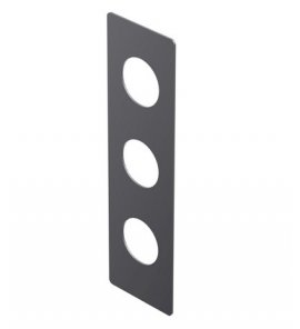 Ritmonio Płytka zewnętrzna do baterii termostatycznej podtynkowej chrom RCMBA005CRL