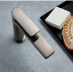    Ritmonio Pois Bateria umywalkowa 1-otworowa bez korka automatycznego czarny chrom szczotkowany PR31AA201BLX