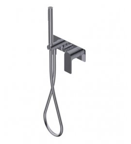 Ritmonio Pois Bateria wannowo-prysznicowa podtynkowa z słuchawką chrom PR31GG101CRL