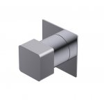 Ritmonio Przełącznik 3-drożny z regulacją przepływu podtynkowy chrom PR47LB211CRL