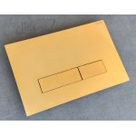   Ritmonio Przycisk przedni do spłuczki frosted champagne 78T002F37