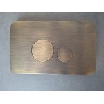 Ritmonio Przycisk przedni do spłuczki brushed dark bronze 78T003F34