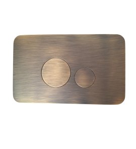 Ritmonio Przycisk przedni do spłuczki brushed dark bronze 78T003F34