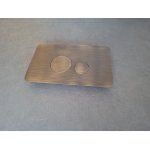 Ritmonio Przycisk przedni do spłuczki brushed dark bronze 78T003F34