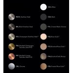 Ritmonio Przycisk przedni do spłuczki brushed dark bronze 78T003F34