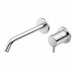      Ritmonio Reverso Bateria umywalkowa podtynkowa element zewnętrzny chrom Q0BA6016SPCRL WYPRZEDAŻ MAGAZYNOWA!!