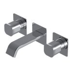 Ritmonio Taormina Bateria umywalkowa podtynkowa bez korka chrom PR35AR201CRL