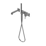 Ritmonio Taormina Bateria wannowa podtynkowa z wylewką i słuchawką chrom PR35EN101CRL