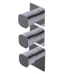 Ritmonio Taormina Bateria wannowo-prysznicowa termostatyczna podtynkowa chrom PR35HE201CRL