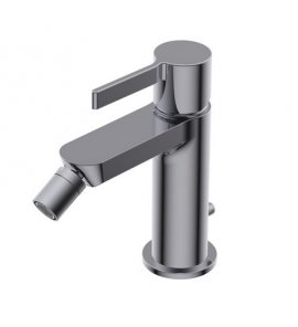 Ritmonio Tie Bateria bidetowa jednootworowa z korkiem automatycznym chrom PR34BA101CRL